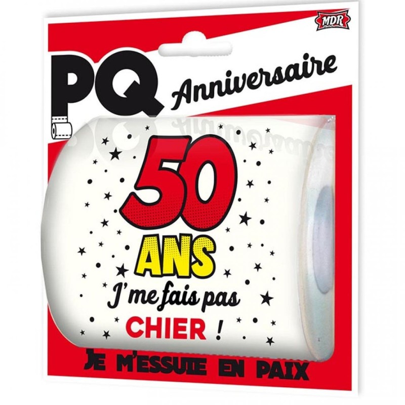 Papier toilette 50 ans