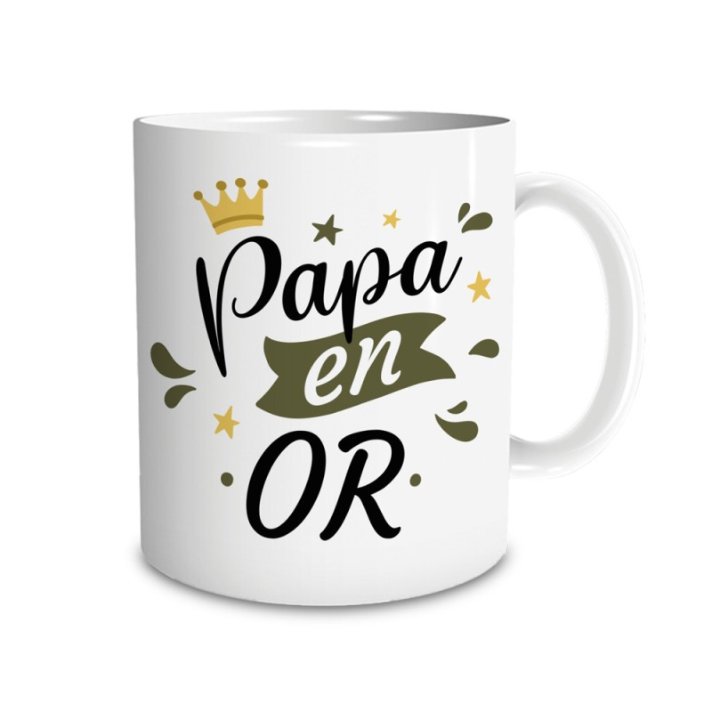 MUG "PAPA EN OR"