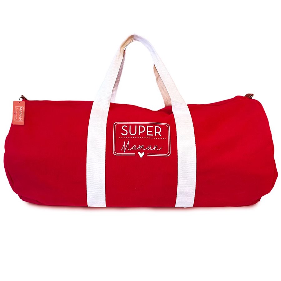 SAC DE SPORT "SUPER MAMAN"