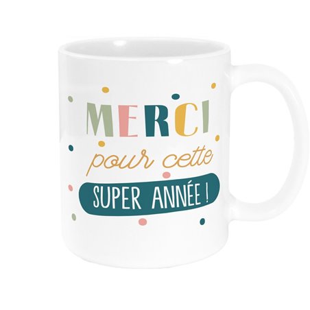 MUG MERCI POUR CETTE SUPER ANNEE