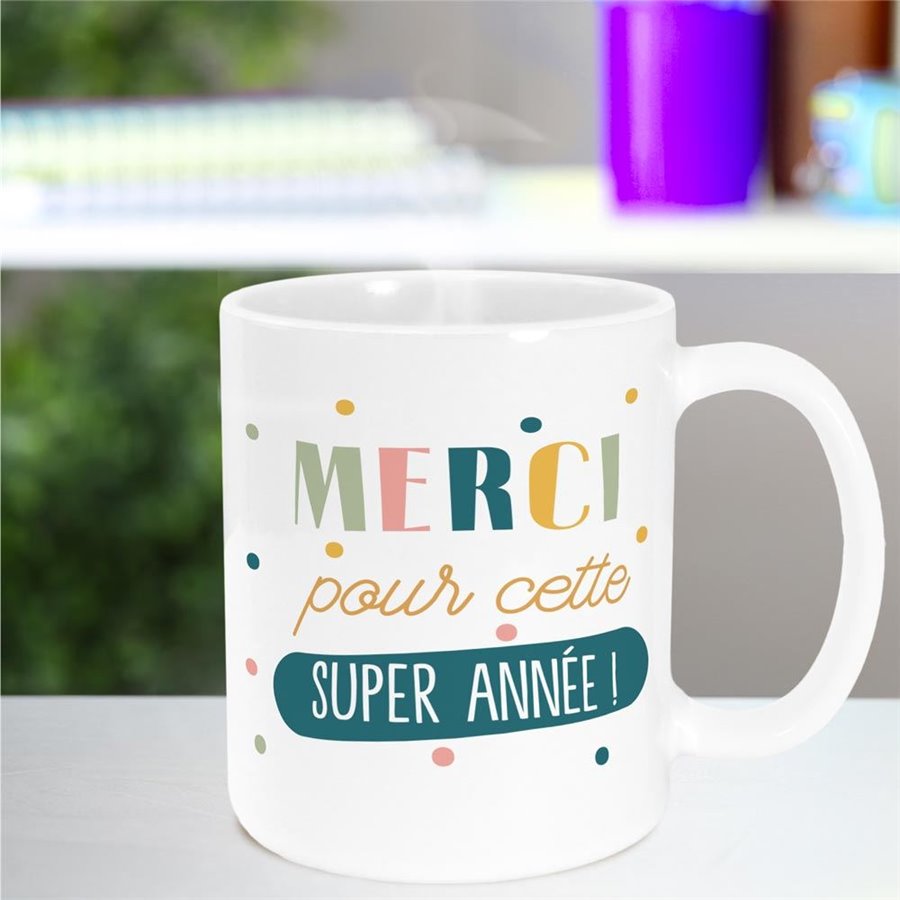 MUG MERCI POUR CETTE SUPER ANNEE