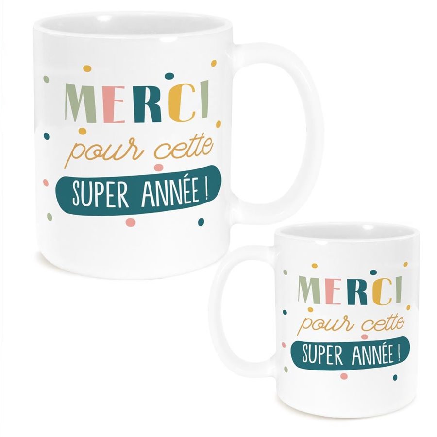 MUG MERCI POUR CETTE SUPER ANNEE