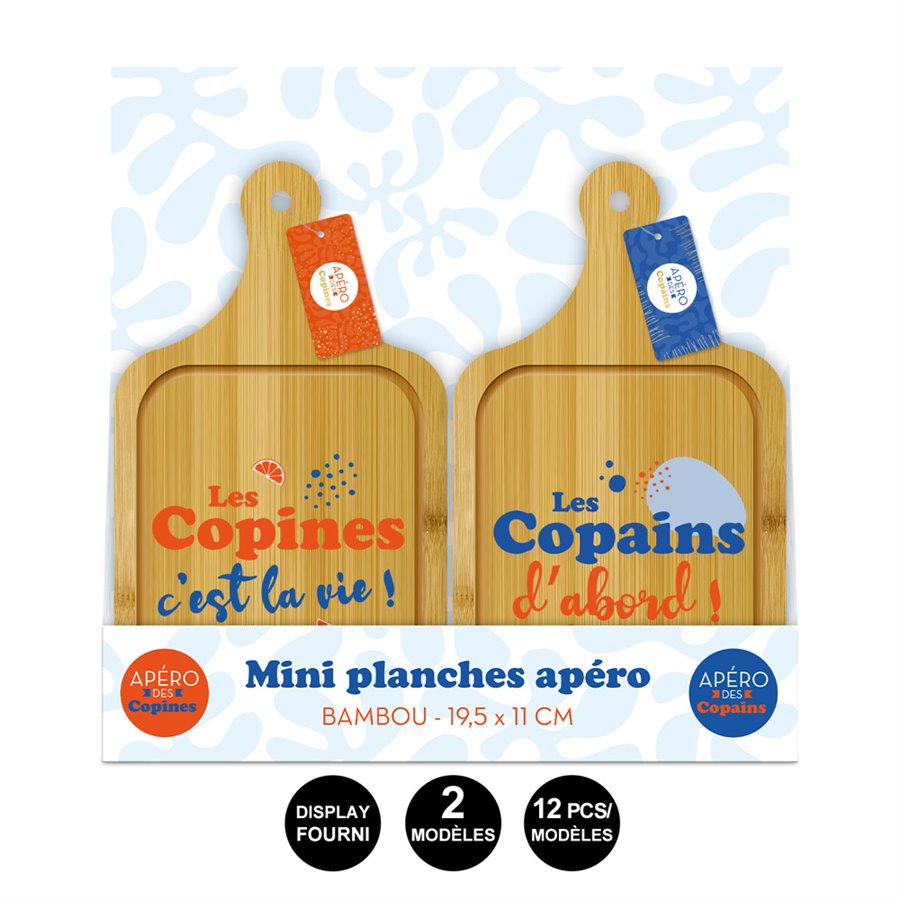 MINI PLANCHES APERO DES COPAINS/COPINES