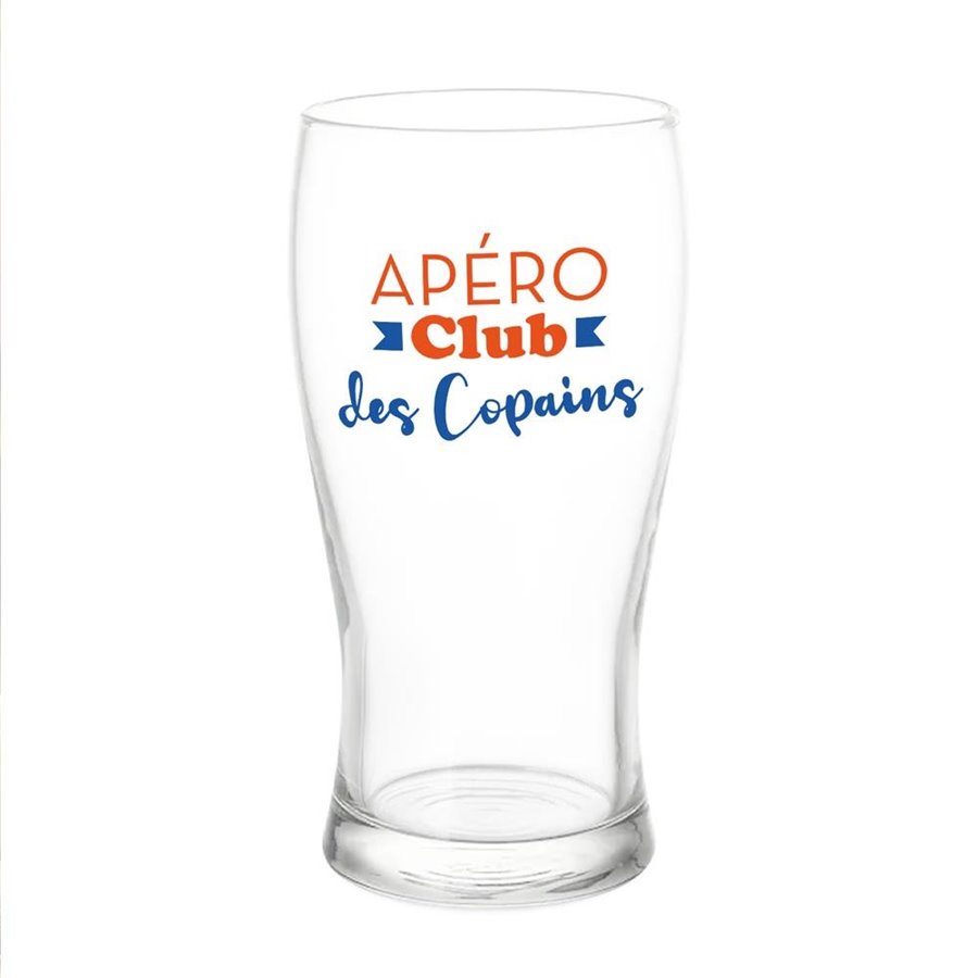 COFFRET VERRE A BIERE APERO DES COPAINS