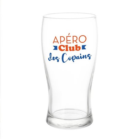 COFFRET VERRE A BIERE APERO DES COPAINS