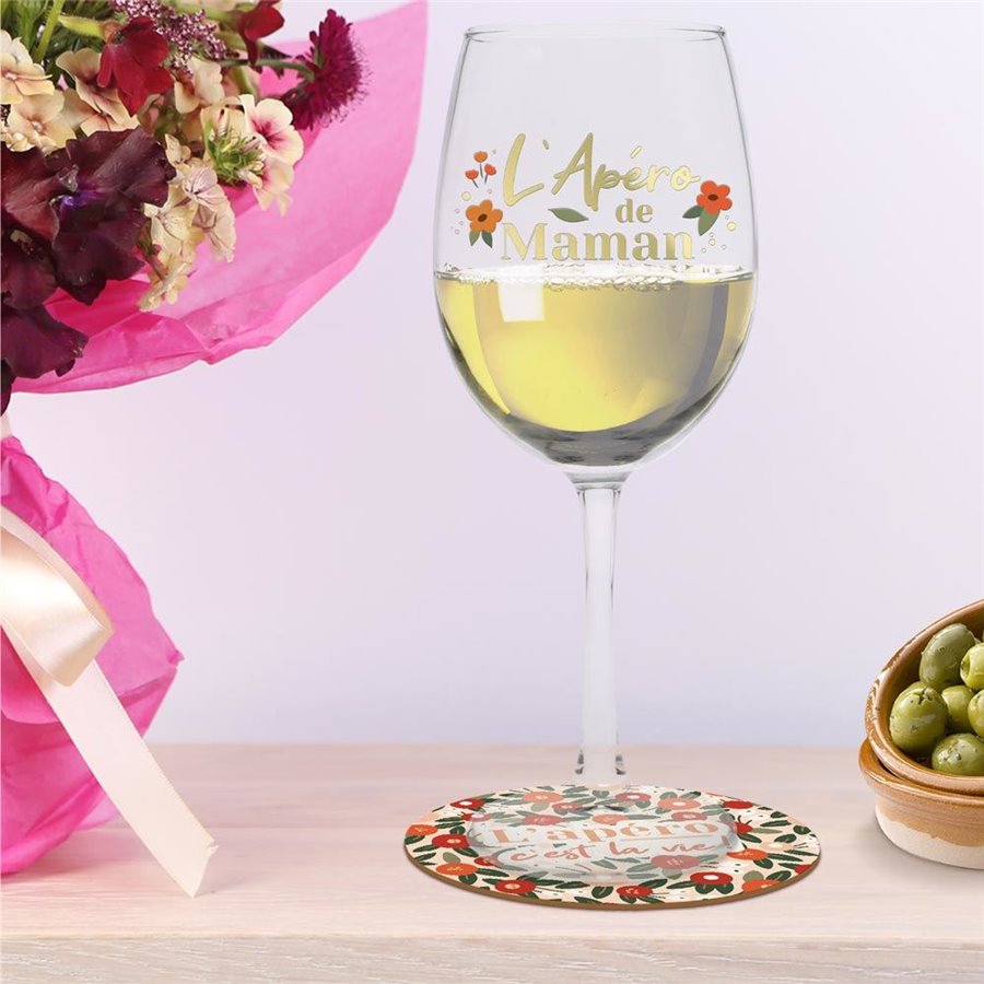 COFFRET VERRE APERO DE MAMAN