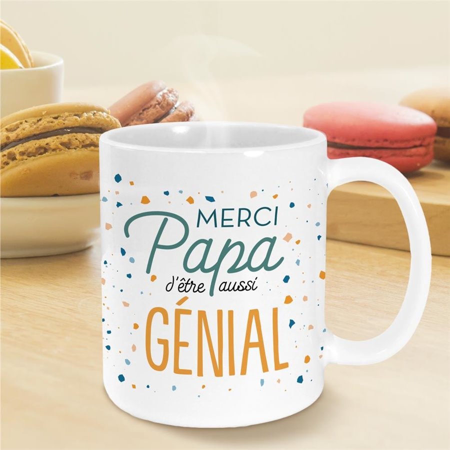 MUG MERCI PAPA GENIAL