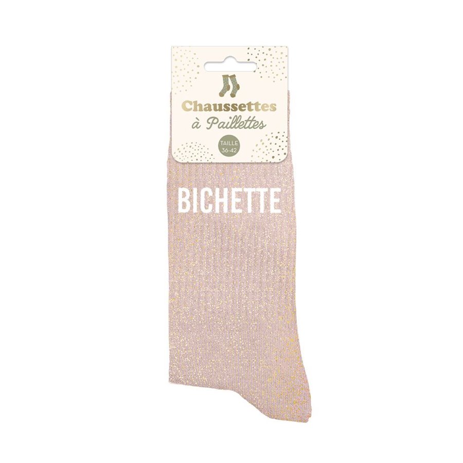 CHAUSSETTES PAILLETTES BICHETTE