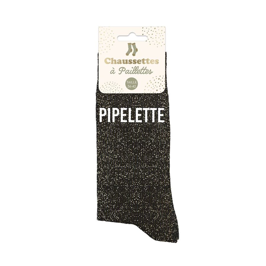 CHAUSSETTES PAILLETTES PIPELETTE