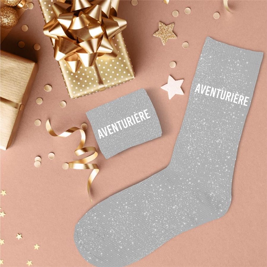 CHAUSSETTES PAILLETTES AVENTURIERE