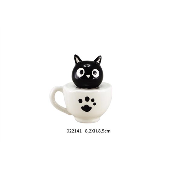 CHAT  DECO TASSE 'MIA' PM 