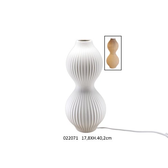 LAMPE VASE DOUBLE 