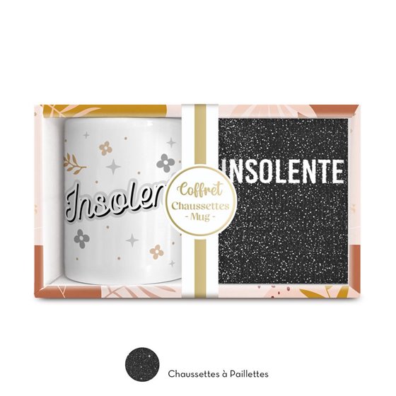 COFFRET MUG PAILLETTES BOUDEUSE