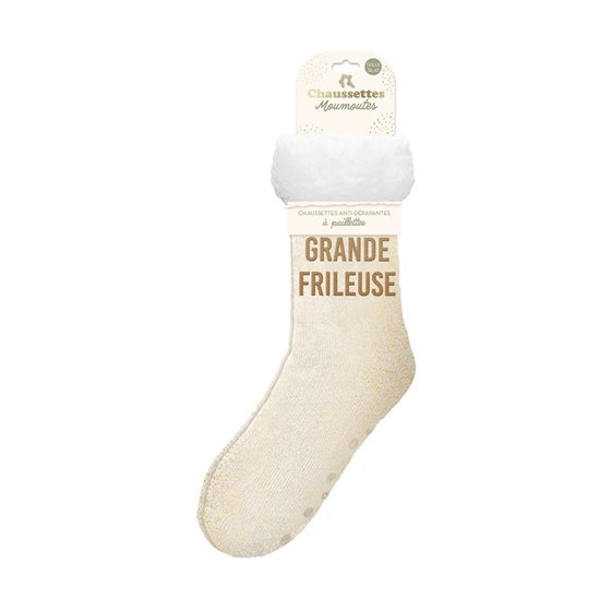 CHAUSSETTES MOUMOUTES PAILLETTES GRANDE FRILEUSE