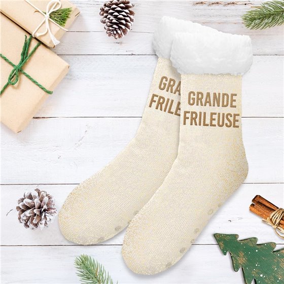 CHAUSSETTES MOUMOUTES PAILLETTES GRANDE FRILEUSE