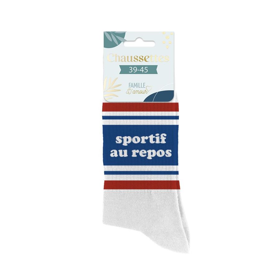 CHAUSSETTES SPORTIF AU REPOS