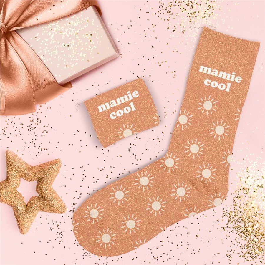 CHAUSSETTES PAILLETTES MAMIE COOL