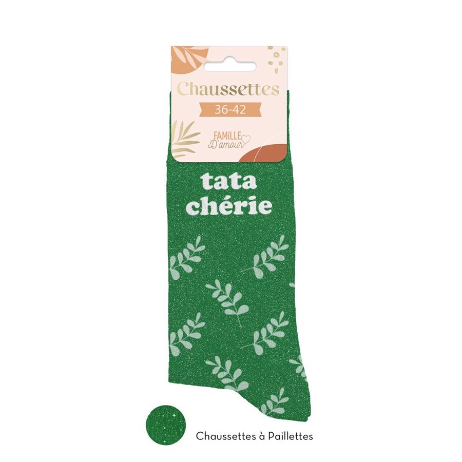 CHAUSSETTES PAILLETTES TATA CHERIE