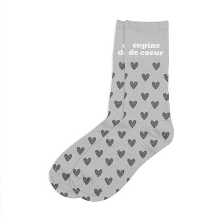 CHAUSSETTES PAILLETTES COPINE DE COEUR