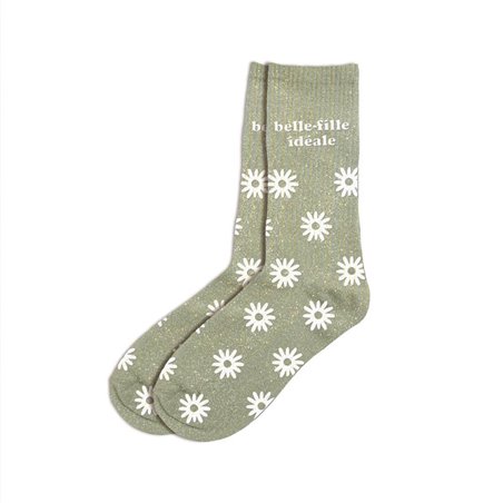 CHAUSSETTES PAILLETTES BELLE FILLE IDEALE 