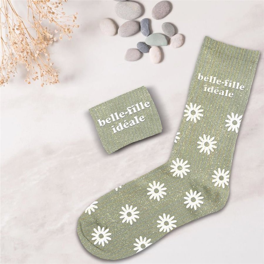 CHAUSSETTES PAILLETTES BELLE FILLE IDEALE 