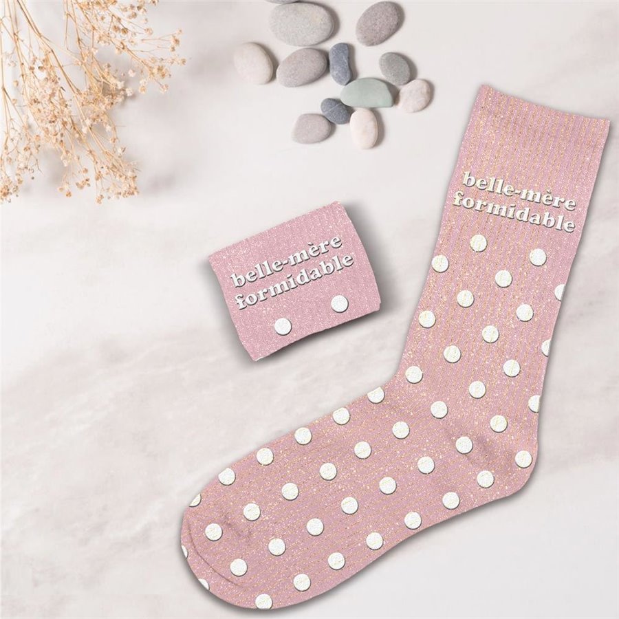 CHAUSSETTES PAILLETTES BELLE MERE FORMIDABLE