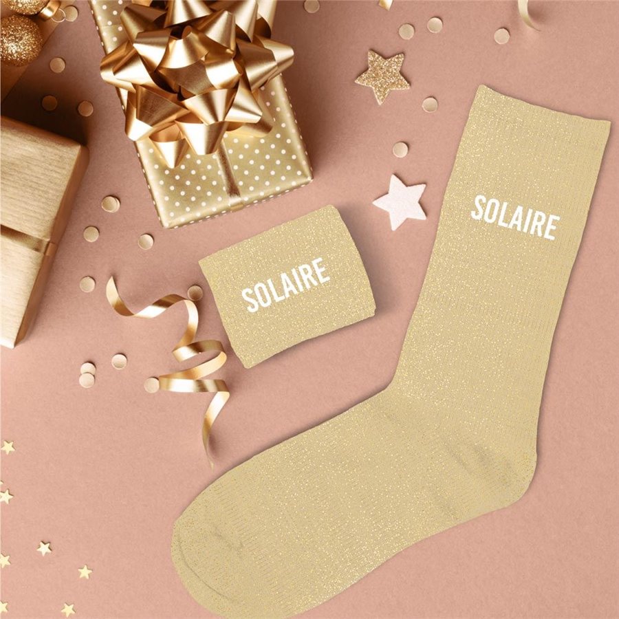 CHAUSSETTES PAILLETTES SOLAIRE