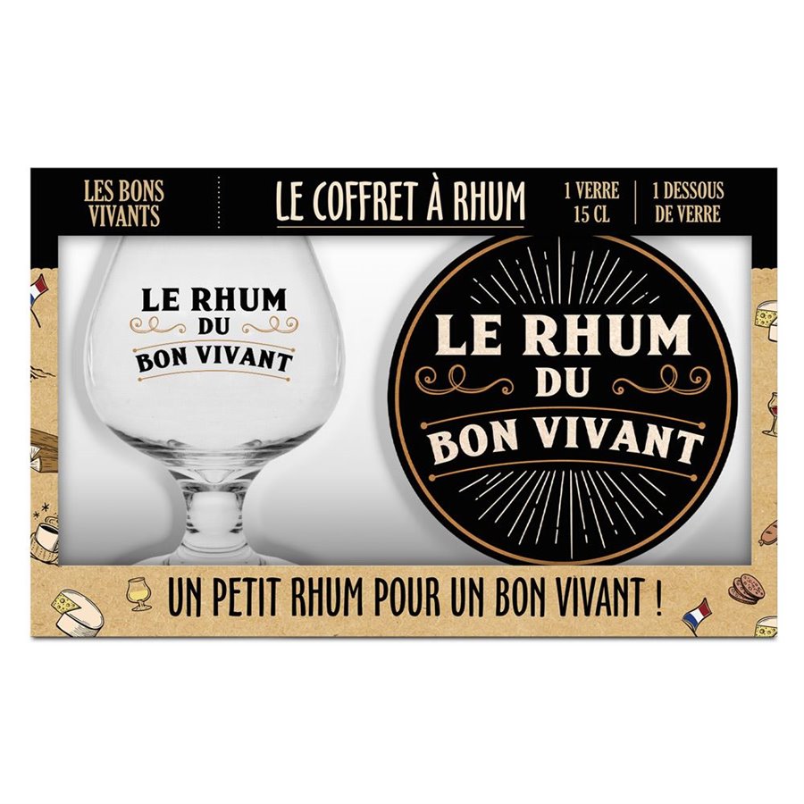 COFFRET RHUM BON VIVANT