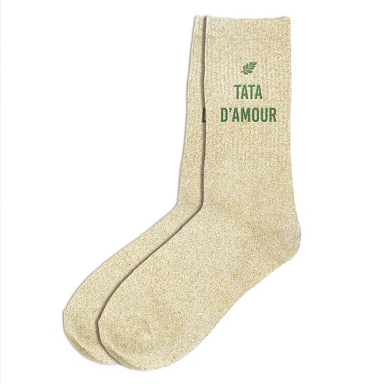 CHAUSSETTES PAILLETTES TATA D AMOUR