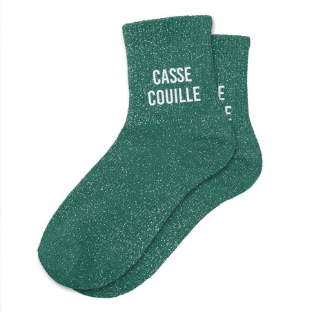 CHAUSSETTES COURTES PAILLETTES CASSE COUILLE