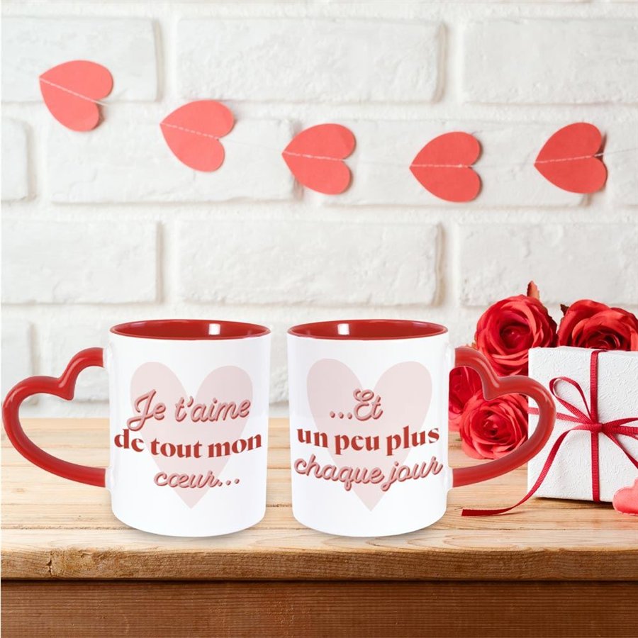 COFFRET DUO MUG SAINT VALENTIN