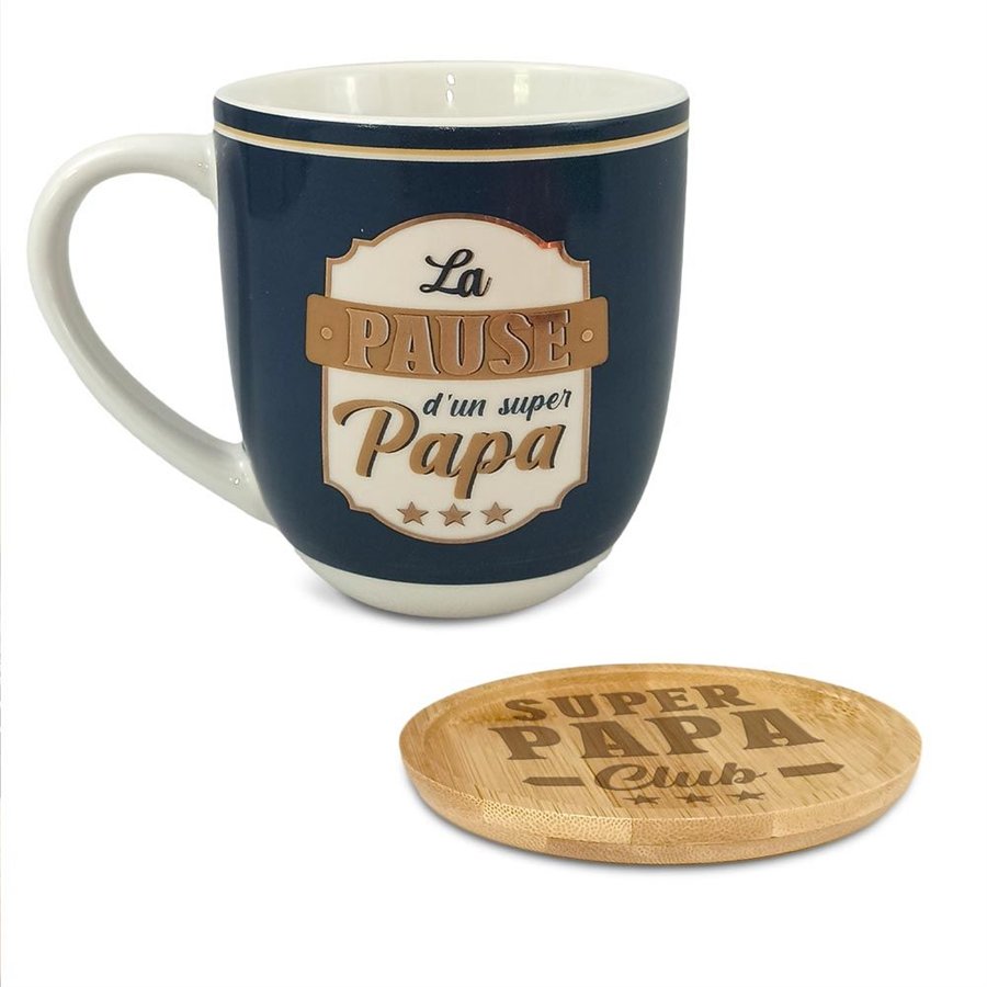 COFFRET TASSE LA PAUSE DE PAPA