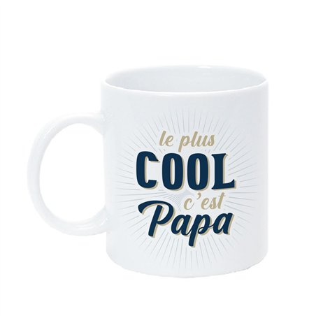 MUG LE PLUS COOL C EST PAPA