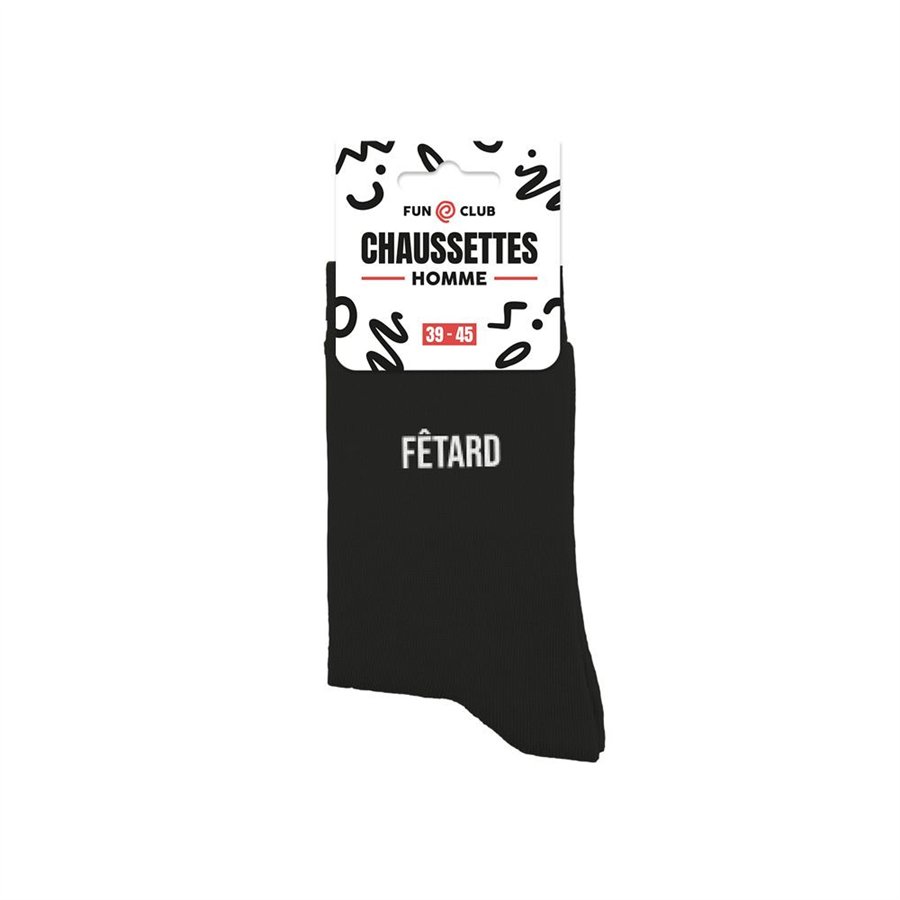 CHAUSSETTES NOIRES FETARD HOMME  