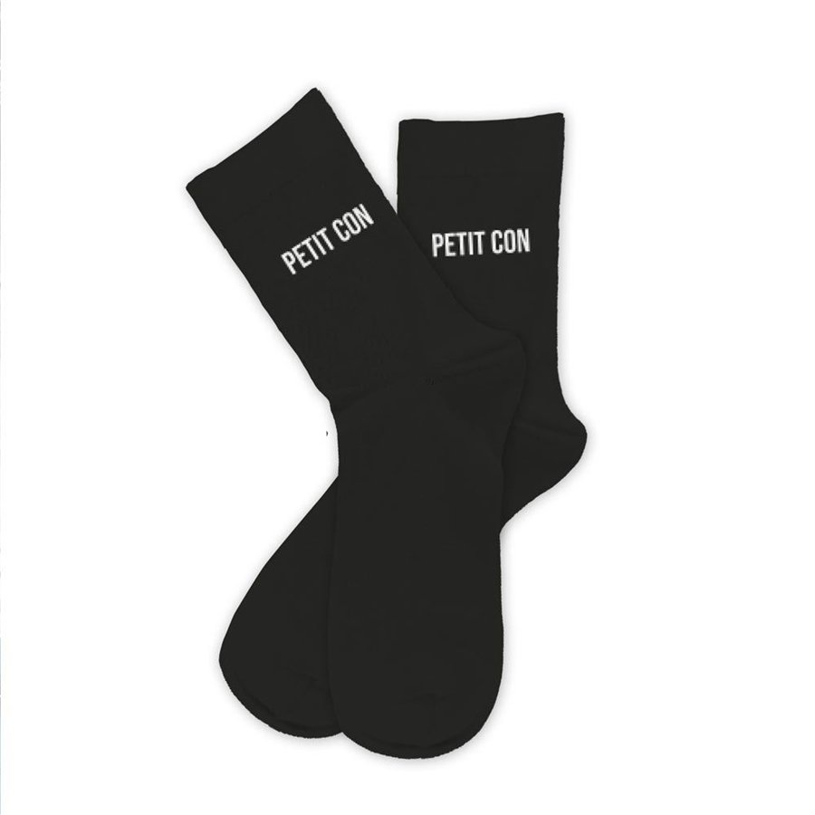 CHAUSSETTES NOIRES PETIT CON HOMME  