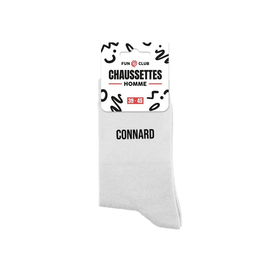 CHAUSSETTES BLANCHES CONNARD HOMME