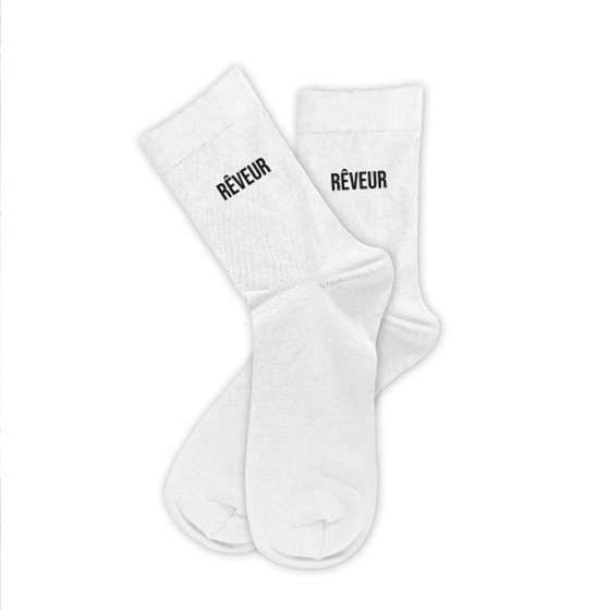 CHAUSSETTES BLANCHES REVEUR HOMME
