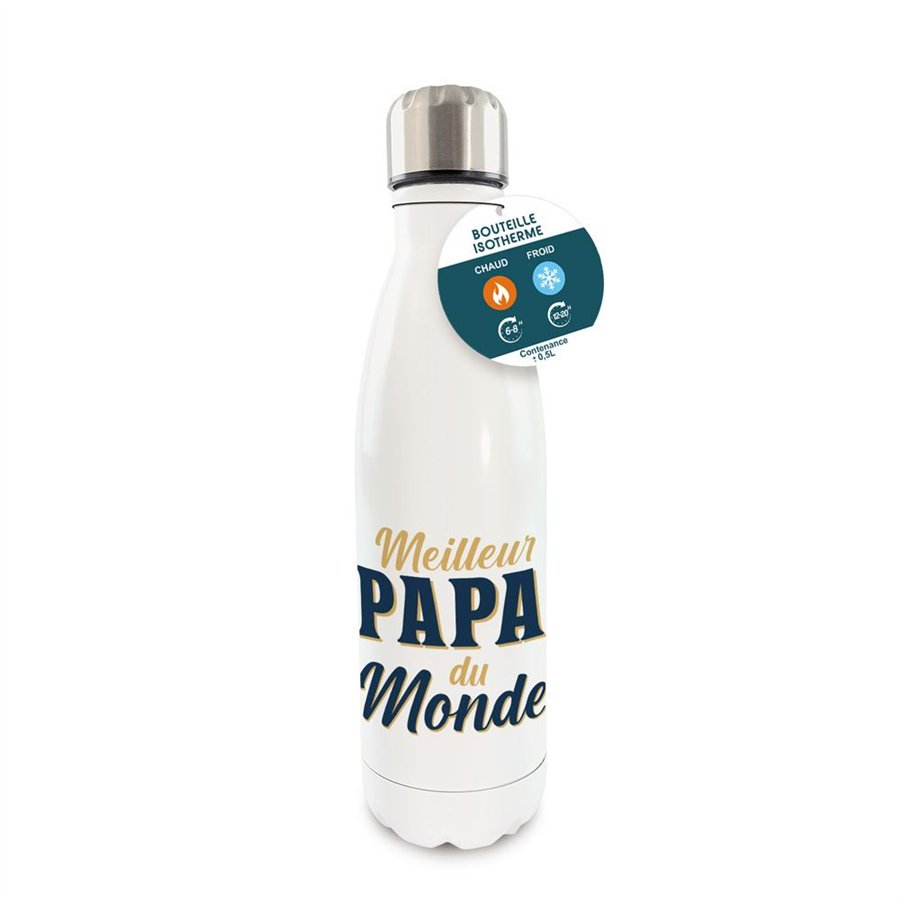 GOURDE ISOTHERME MEILLEUR PAPA DU MONDE