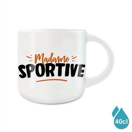 GRAND MUG MADAME SPORTIVE