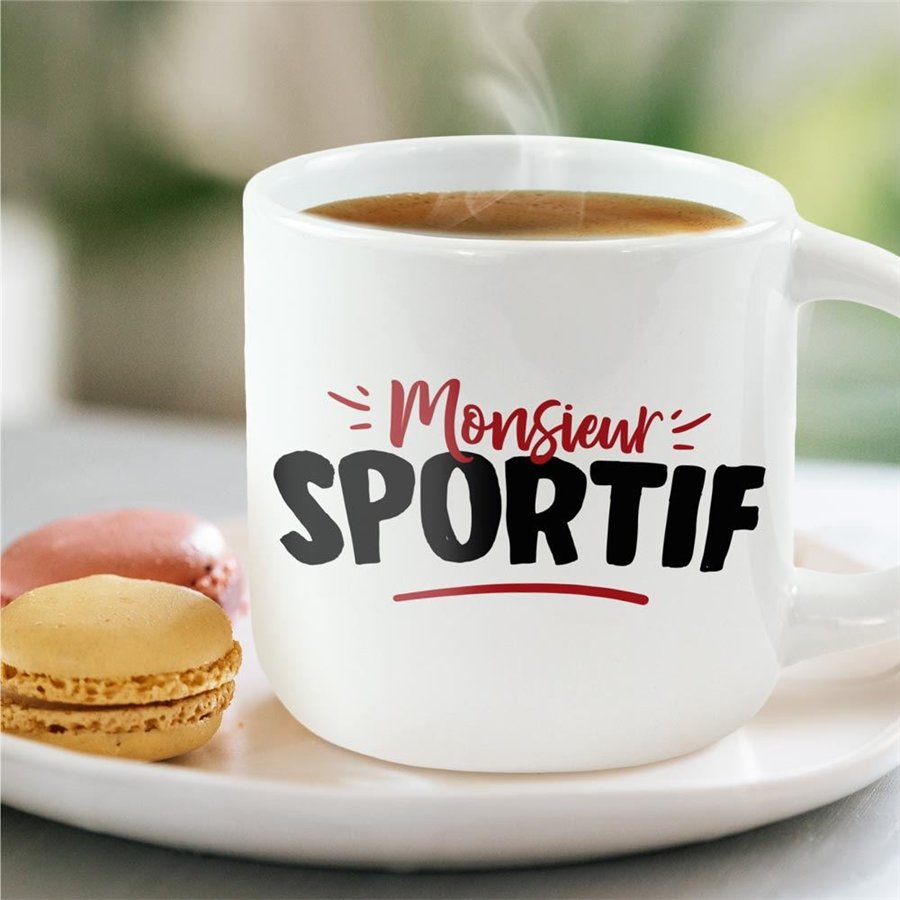 GRAND MUG MONSIEUR SPORTIF
