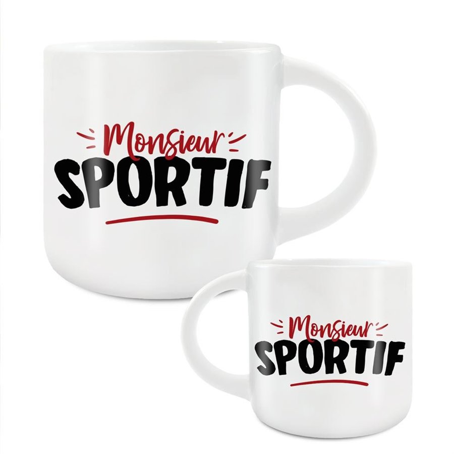 GRAND MUG MONSIEUR SPORTIF
