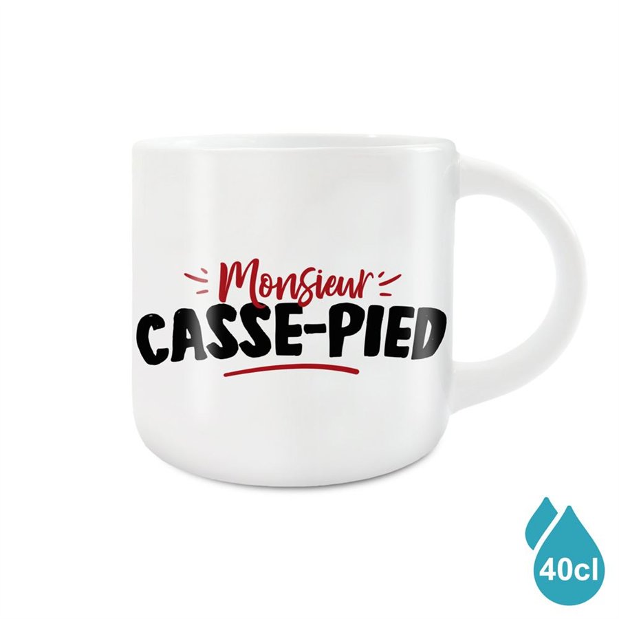 GRAND MUG MONSIEUR CASSE-PIED
