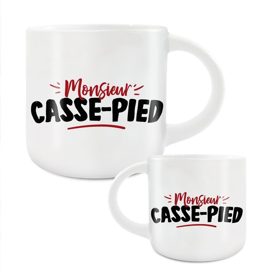 GRAND MUG MONSIEUR CASSE-PIED
