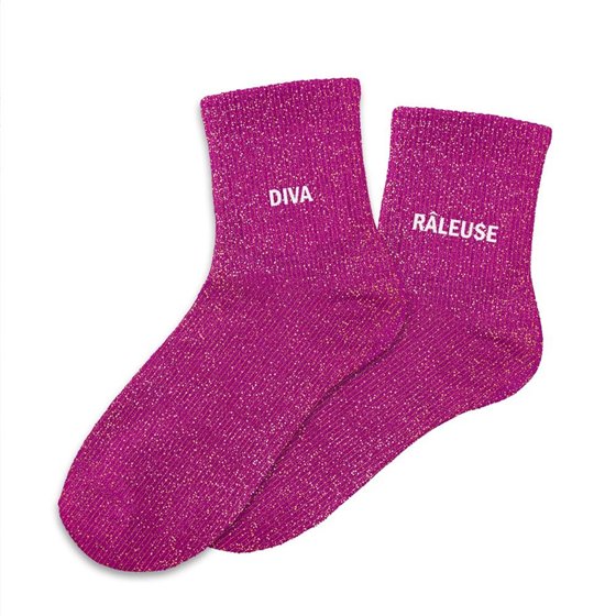 CHAUSSETTES PAILLETTES DUO DIVA RÂLEUSE