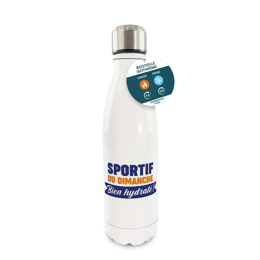 GOURDE ISOTHERME SPORTIF DU DIMANCHE