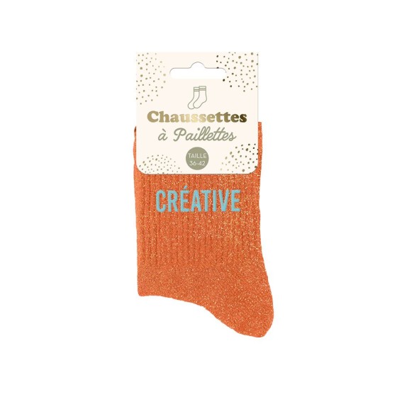 CHAUSSETTES PAILLETTES CREATIVE