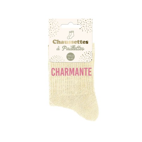 CHAUSSETTES PAILLETTES CHARMANTE